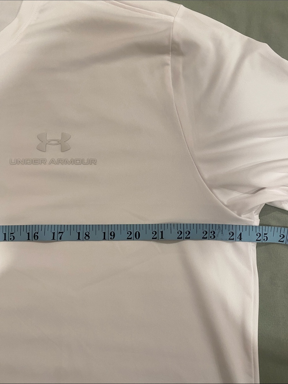 Under Armour Men’s Long Sleeve Athletic Tee - White - Picture 6 of 8